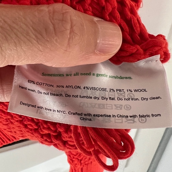 M.M. Lafleur Kiki Textured Chunky Knit Sweater in Valencia Size Medium - Picture 6 of 7